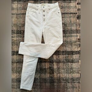 Madewell High Rise Skinny Crop Jeans